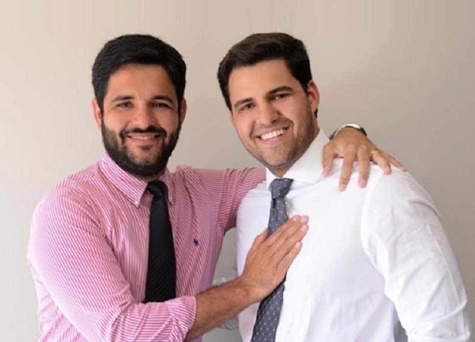 Lucas Alano Sffair e Rodrigo Alano Sffair, fundadores do Hospital Alano